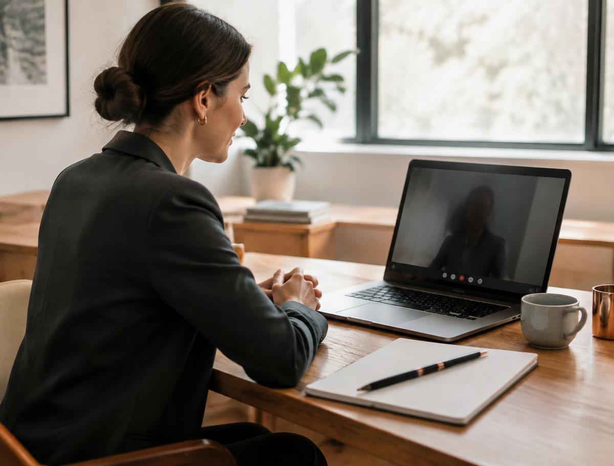 Prepared 60-minute conversation via video call.